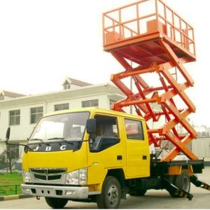 Vehicle Mounted Scissor Lift Platform