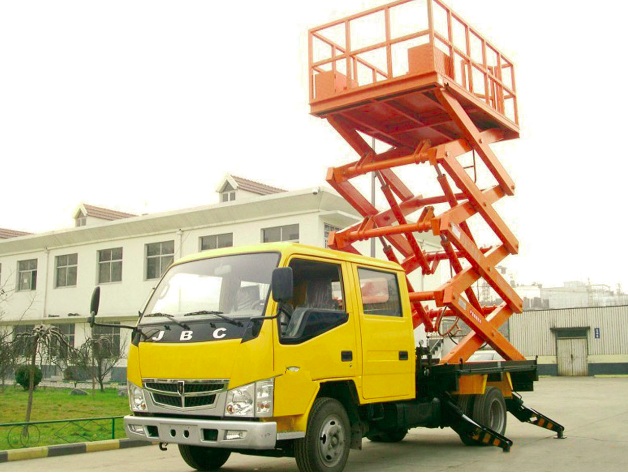 Vehicle Mounted Scissor Lift Platform